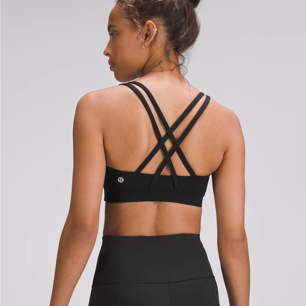 Lululemon Energy Bra In Black Size 4